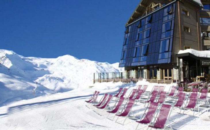 Hotel Altapura, Val Thorens, External Seating